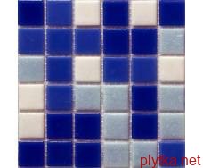 Мозаїка R-MOS WA3528A3011 327х327 синій 327x327x4 матова мікс